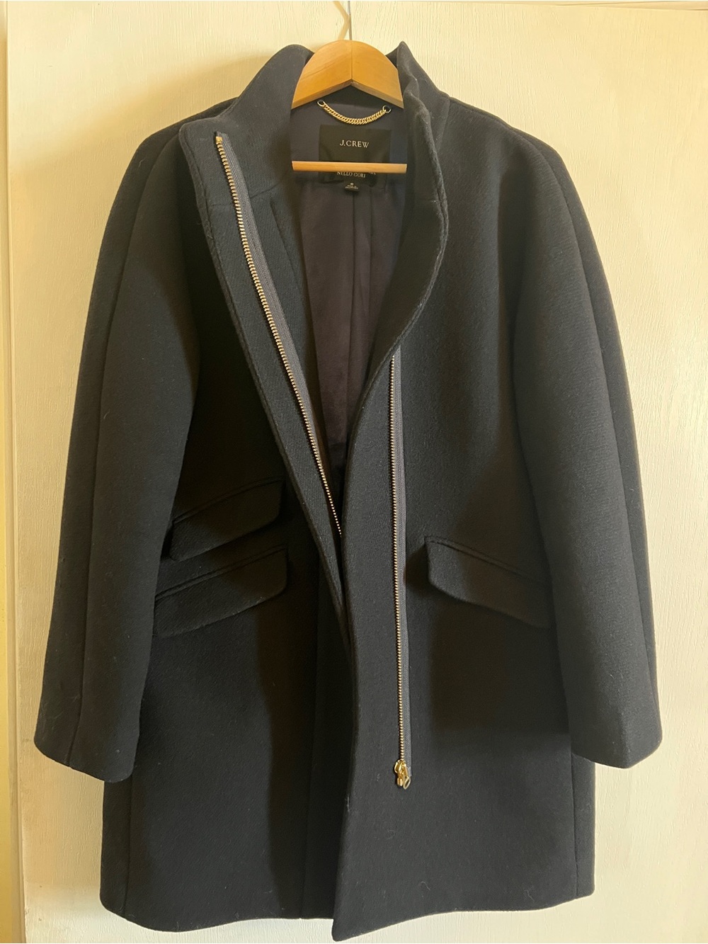 J. Crew Italian Stadium Cloth Coat by Nello Gori - Excellent condition- size 6